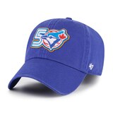 Toronto Blue Jays 47 Brand 50th Anniversary Clean Up Cap Front_Angled_Left