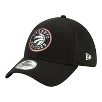 Toronto Raptors New Era Back Half Team 39THIRTY Stretch Fit Adjustable Hat, NBA, Basketball Front_Angled_Left