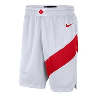 Toronto Raptors Nike Swingman Shorts Front_Angled_Left