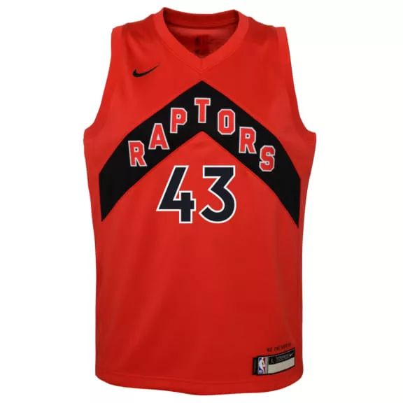 Toronto Raptors Kids' Pascal Siakam Swingman - Icon Edition Basketball Jersey, NBA