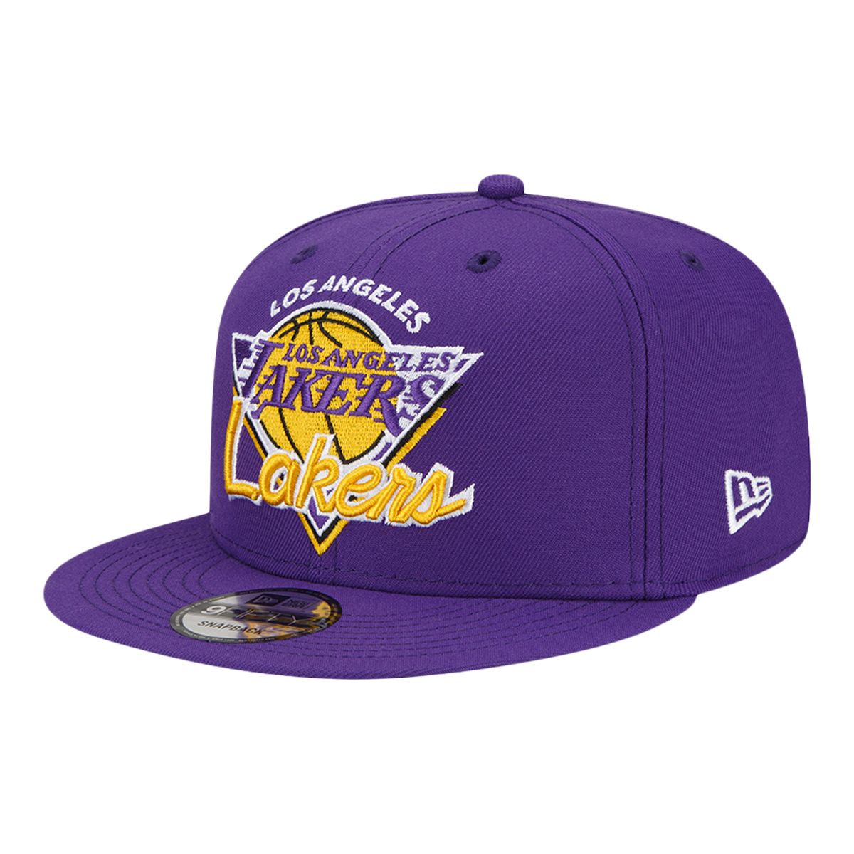 Los Angeles Lakers New Era Tip Off 9FIFTY Snapback Hat, NBA, Basketball