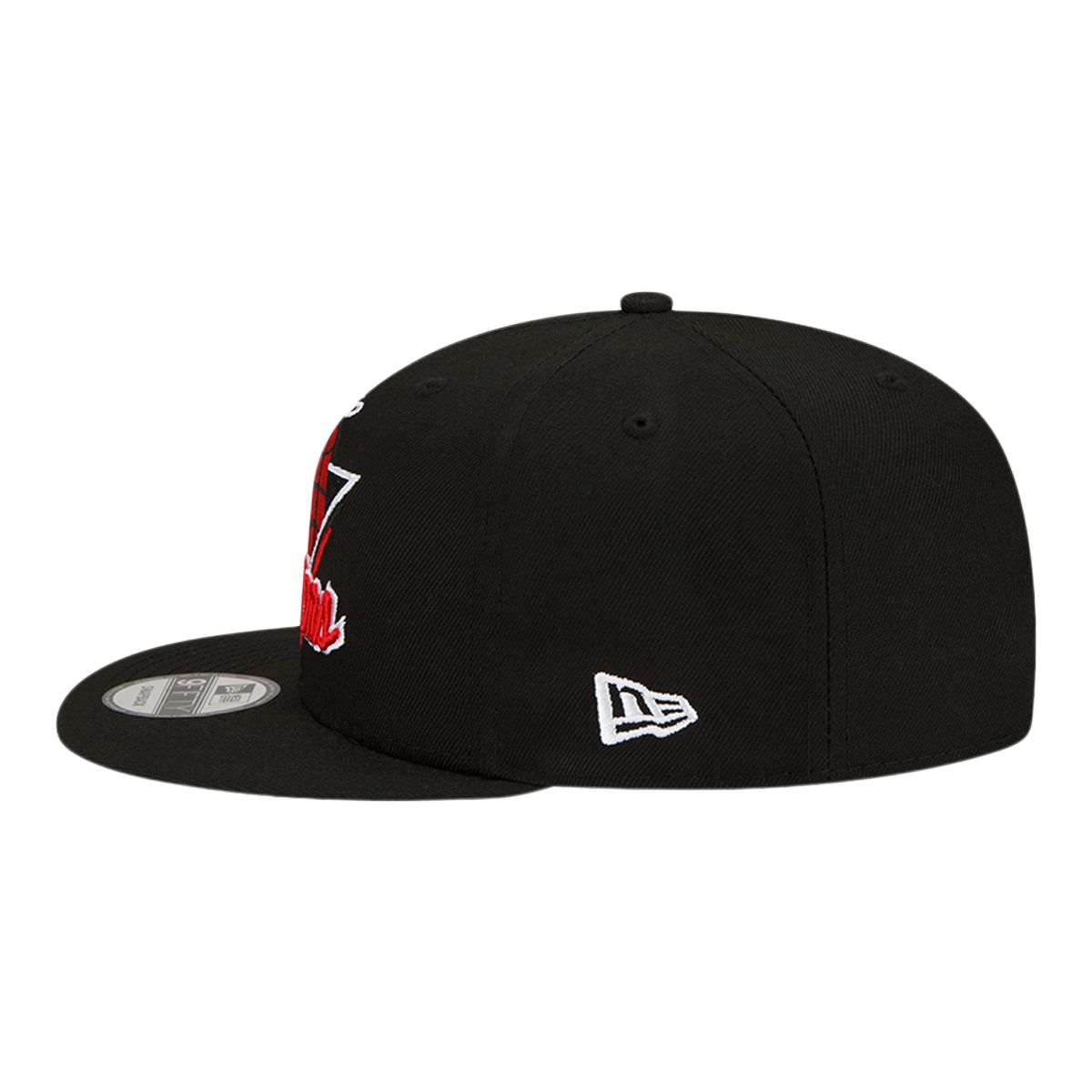Toronto Raptors New Era Tip Off 9FIFTY Snapback Hat, NBA, Basketball Side_Left
