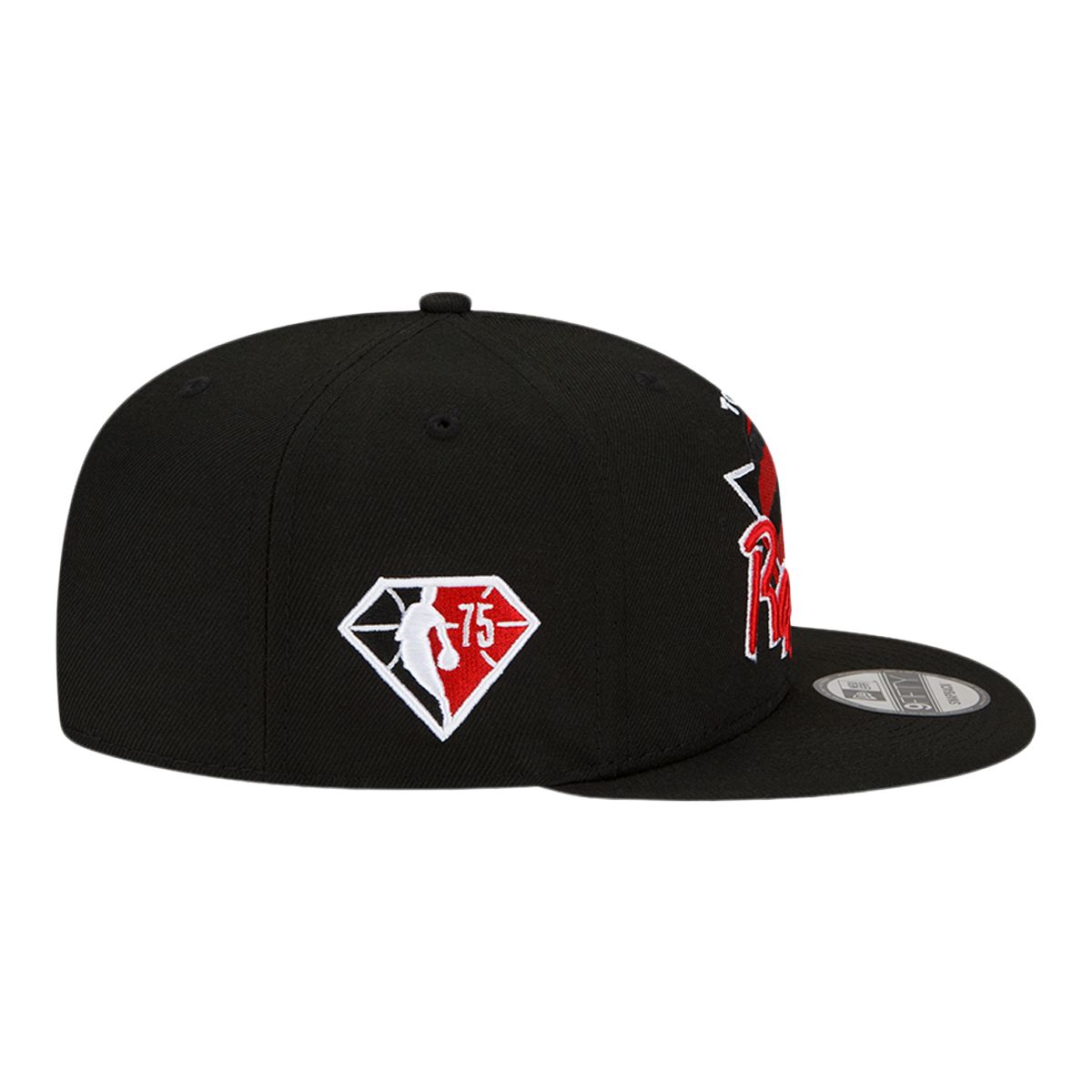 Toronto Raptors New Era Tip Off 9FIFTY Snapback Hat, NBA, Basketball Side_Right