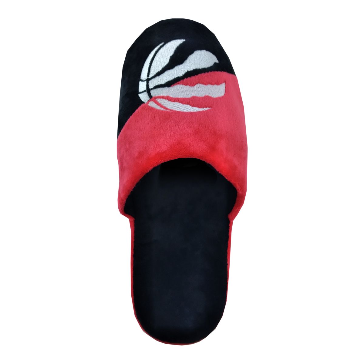 Image of Toronto Raptors Forever Collectibles Big Logo Slippers