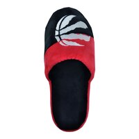 Youth Toronto Raptors Forever Collectibles Big Logo Slippers Overhead_Flat