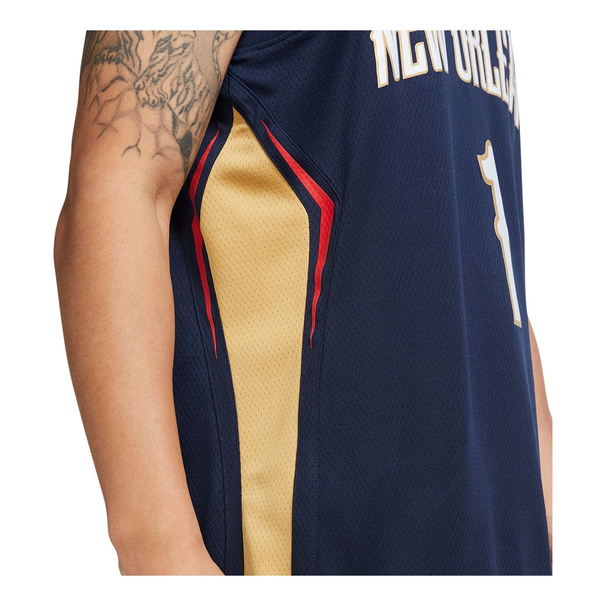 New Orleans Pelicans Nike Men's Swingman - Icon Edition Basketball Jersey, NBA