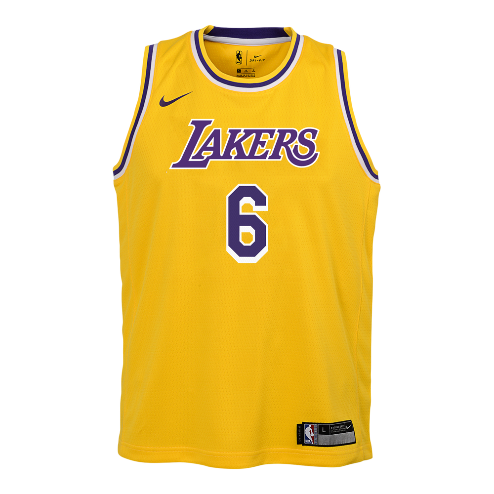Youth Los Angeles Lakers LeBron James Icon Jersey