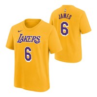 Los Angeles Lakers Nike LeBron James Youth Player T Shirt Composite_or_Mixed