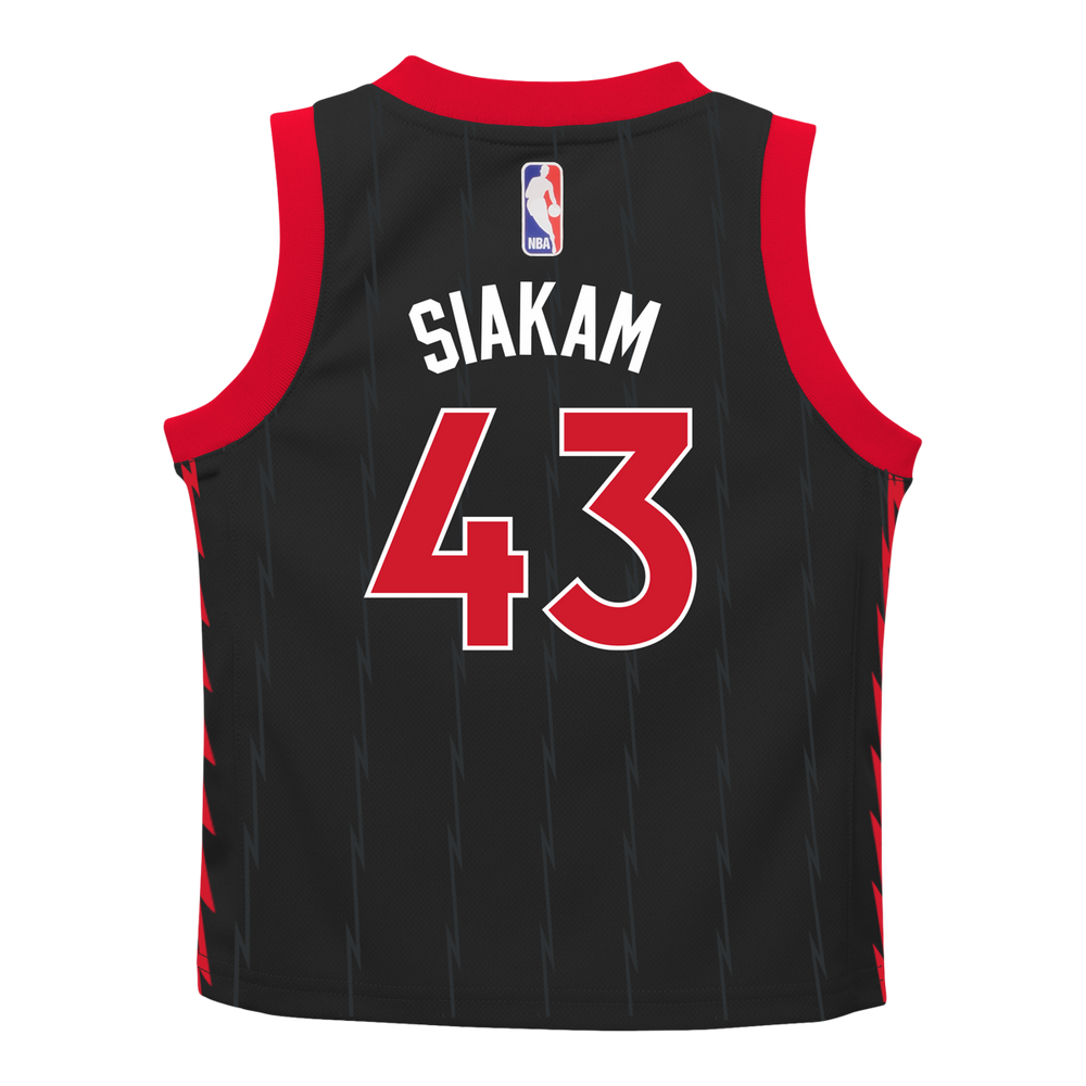  Pascal Siakam Toronto Raptors #43 Red Kids 4-7 Icon Edition  Replica Jersey (4) : Sports & Outdoors