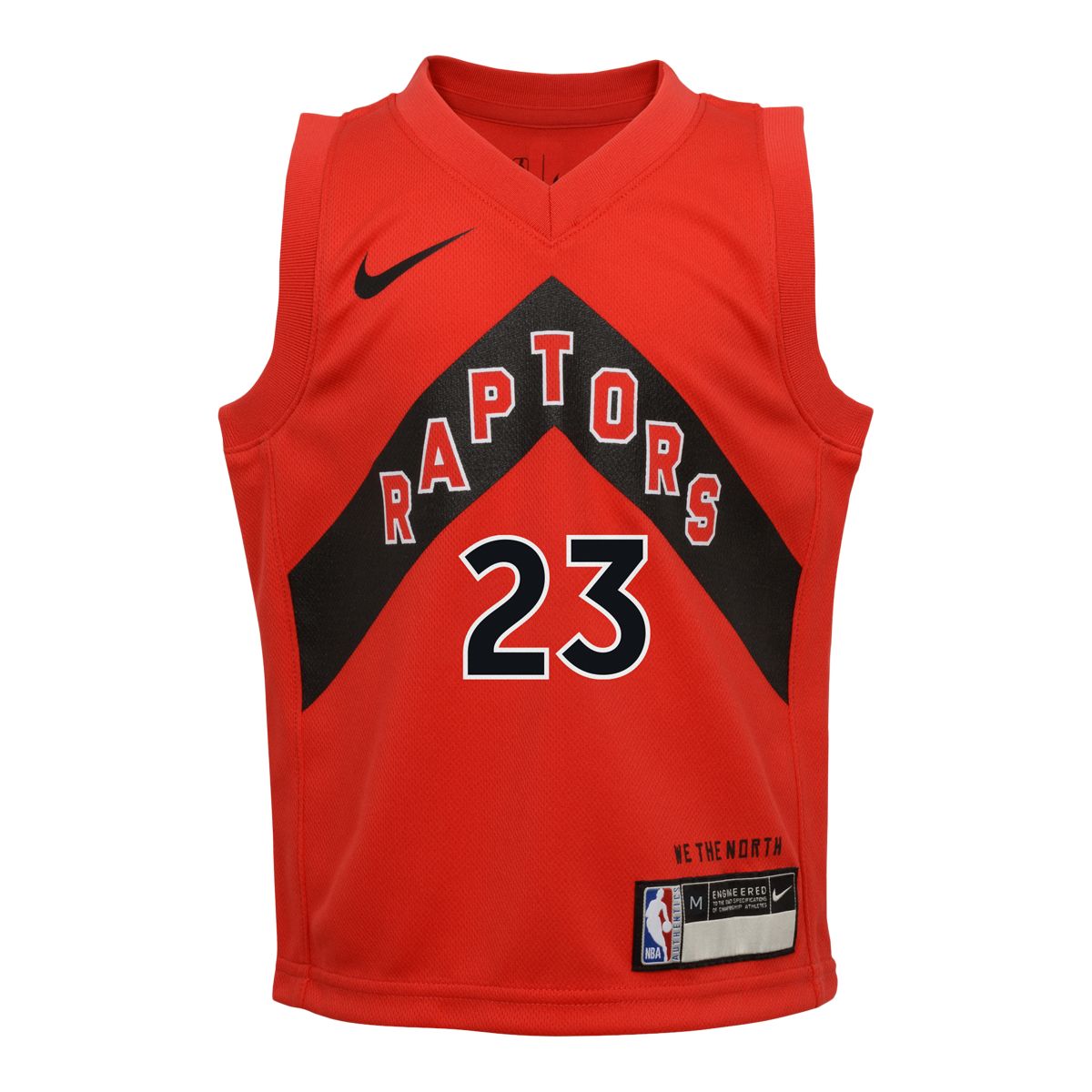Toronto Raptors Nike Kids' Fred VanVleet Swingman - Icon Edition Basketball Jersey, NBA