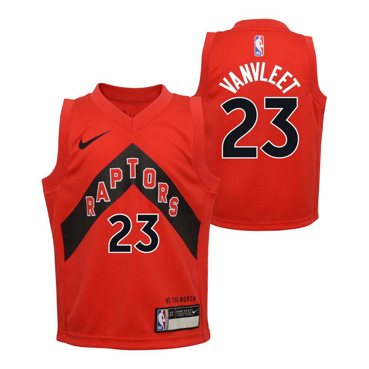 Toronto Raptors Nike Toddler Fred VanVleet Swingman - Icon Edition Basketball Jersey, NBA