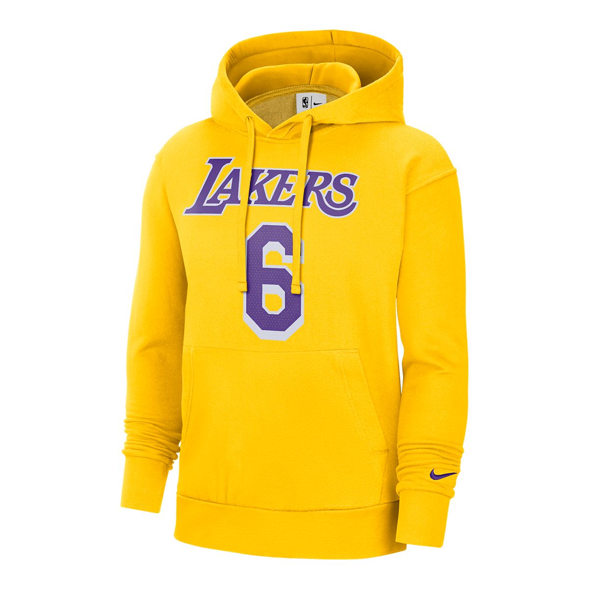 Los Angeles Lakers Nike LeBron James Player Hoodie