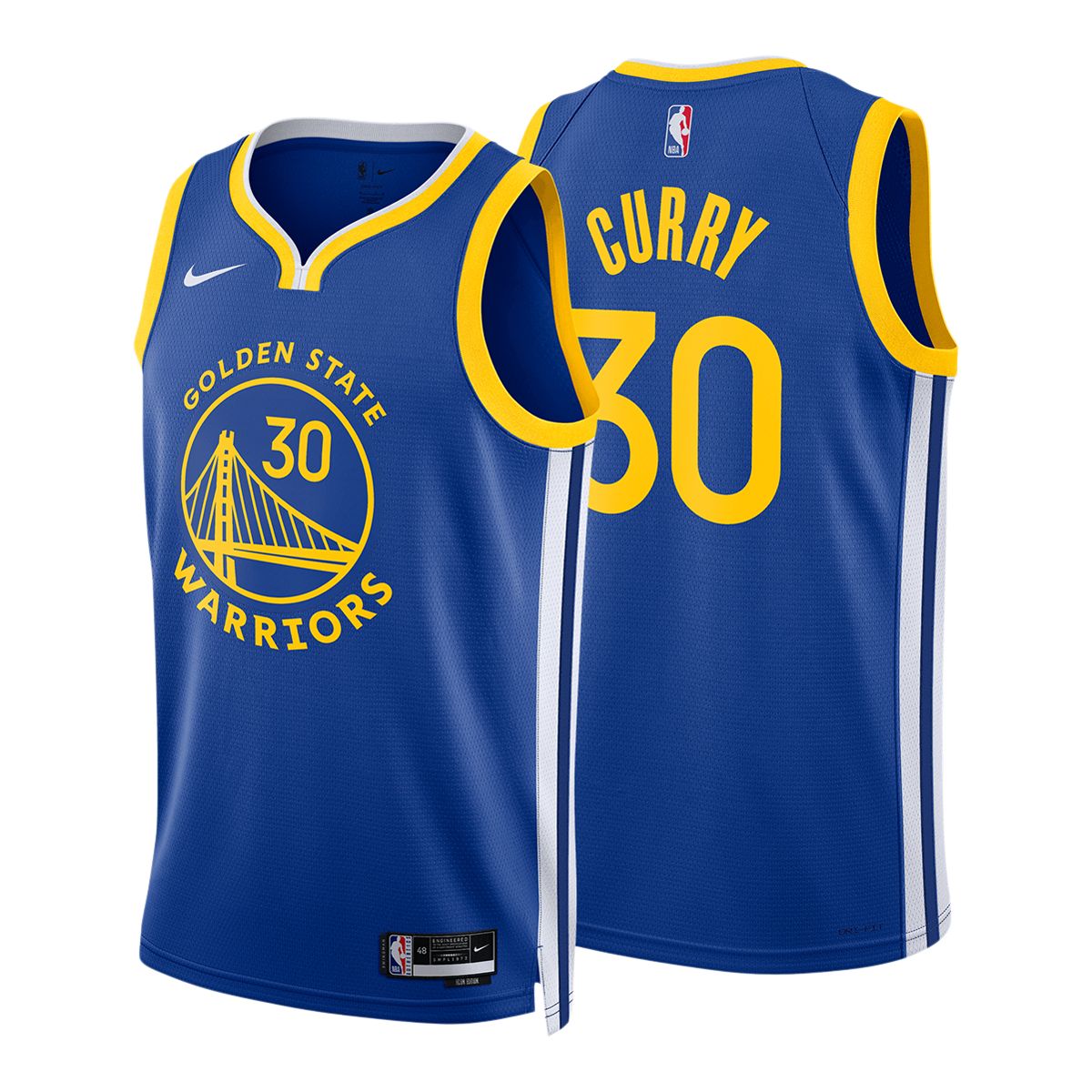 Golden State Warriors Nike Stephen Curry Icon Swingman Jersey