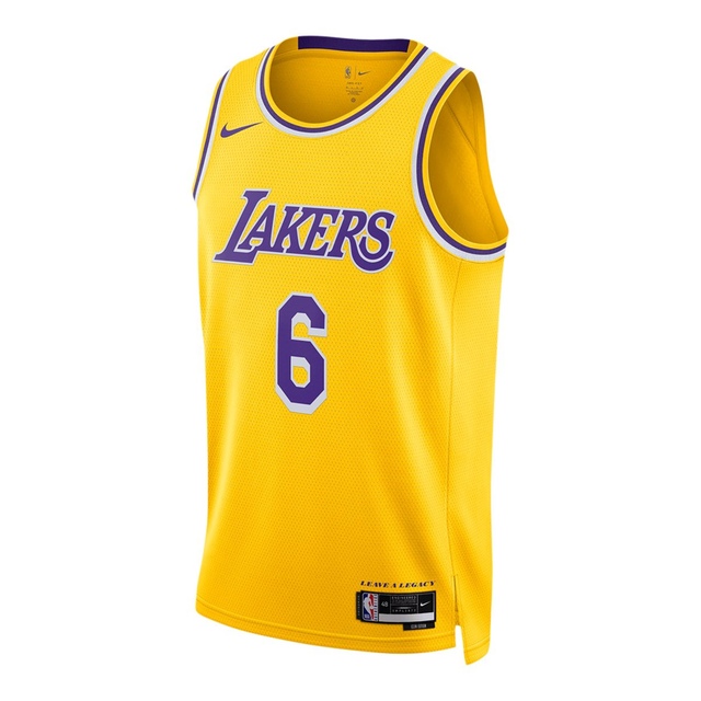 Los Angeles Lakers Nike LeBron James Icon Swingman Jersey