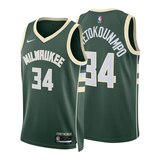 Milwaukee Bucks Nike Giannis Antetokounmpo Icon Swingman Jersey Composite_or_Mixed