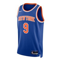 New York Knicks Nike RJ Barrett Icon Swingman Jersey Front_Angled_Left