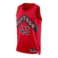 Toronto Raptors Nike Pascal Siakam Icon Swingman Jersey Front_Angled_Left