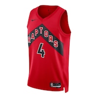 Toronto Raptors Nike Matt Barnes Icon Swingman Jersey Front_Angled_Left
