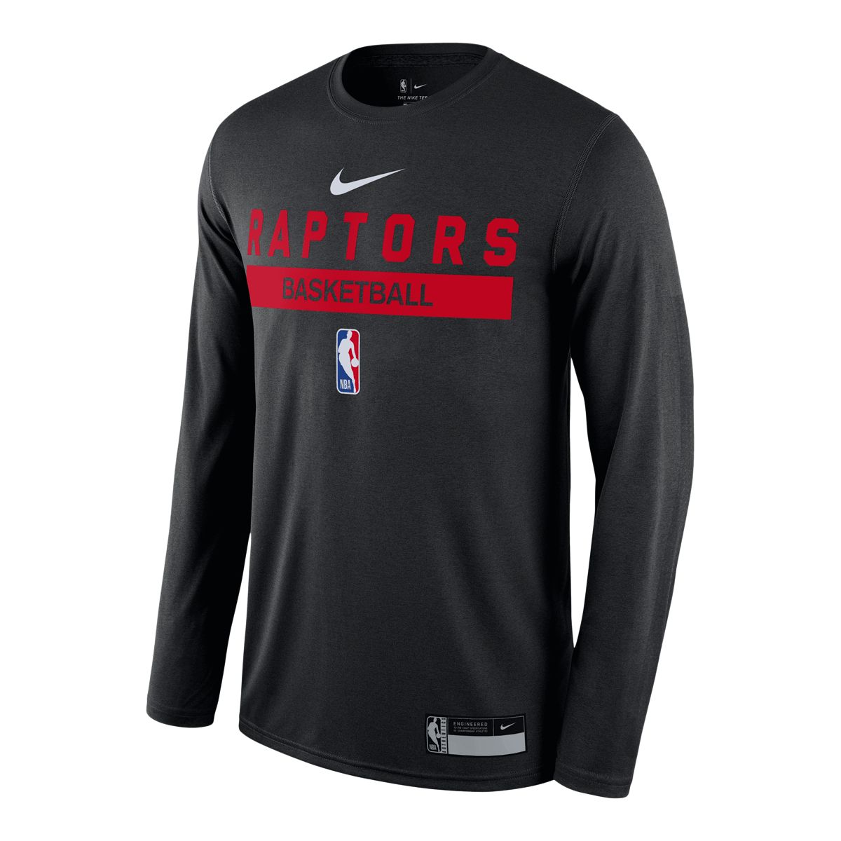 Toronto Raptors Nike Practice Graphic Long Sleeve Shirt | SportChek