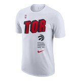 Toronto Raptors Nike Essential Block T Shirt Front_Angled_Left
