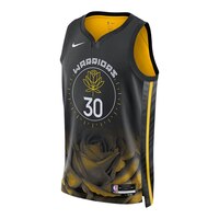 Golden State Warriors Nike Men's Stephen Curry City Edition Basketball Jersey, NBA Front_Angled_Left