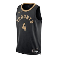 Toronto Raptors Nike Scottie Barnes City Edition Jersey Front_Angled_Left