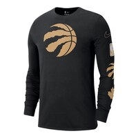 Toronto Raptors Nike City Edition Exp T Shirt Front_Angled_Left