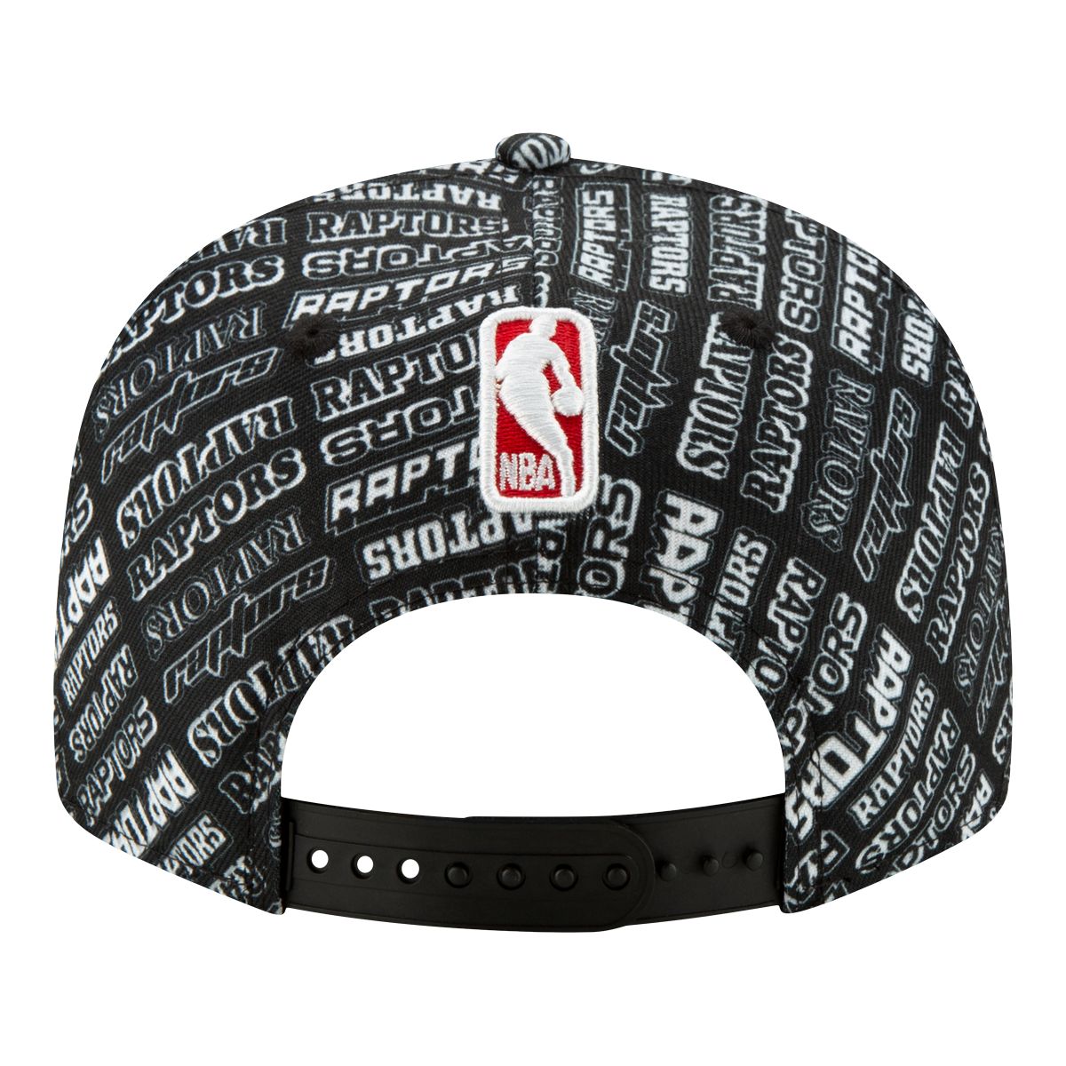 Toronto Raptors New Era Team Print 9FIFTY Snapback Hat, NBA, Basketball
