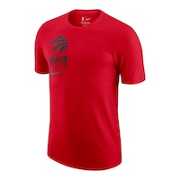Toronto Raptors Nike Essential VS Block T Shirt Front_Angled_Left