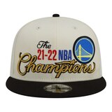 Golden State Warriors New Era 2022 LR Champ Cap Front_Flat