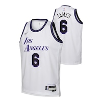 Youth Los Angeles Lakers Outerstuff LeBron James City Edition Jersey Composite_or_Mixed