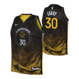 Youth Golden State Warriors Outerstuff Stephen Curry City Edition Jersey Composite_or_Mixed