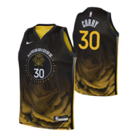 Youth Golden State Warriors Outerstuff Stephen Curry City Edition Jersey Composite_or_Mixed