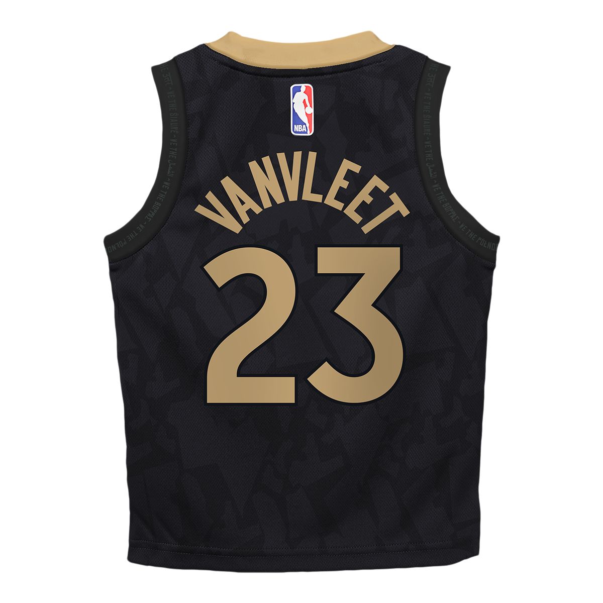 Youth Nike Fred VanVleet Black Toronto Raptors 2022/23 Swingman Jersey - City Edition Size: Small