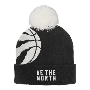 Toronto Raptors Youth Outerstuff WTN Cuffed Pom Knit Hat