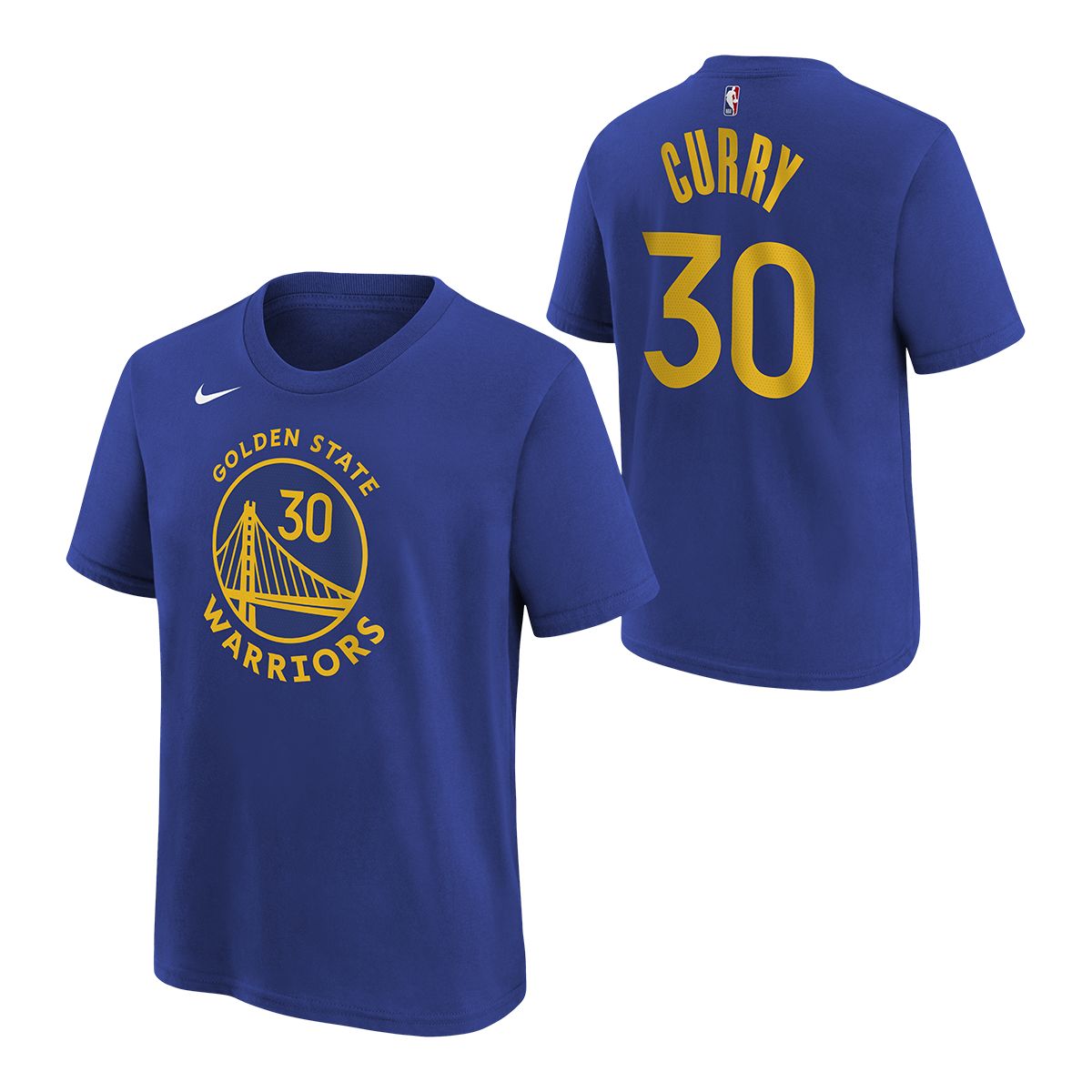 Golden State Warriors Nike Youth Stephen Curry Icon Player T Shirt