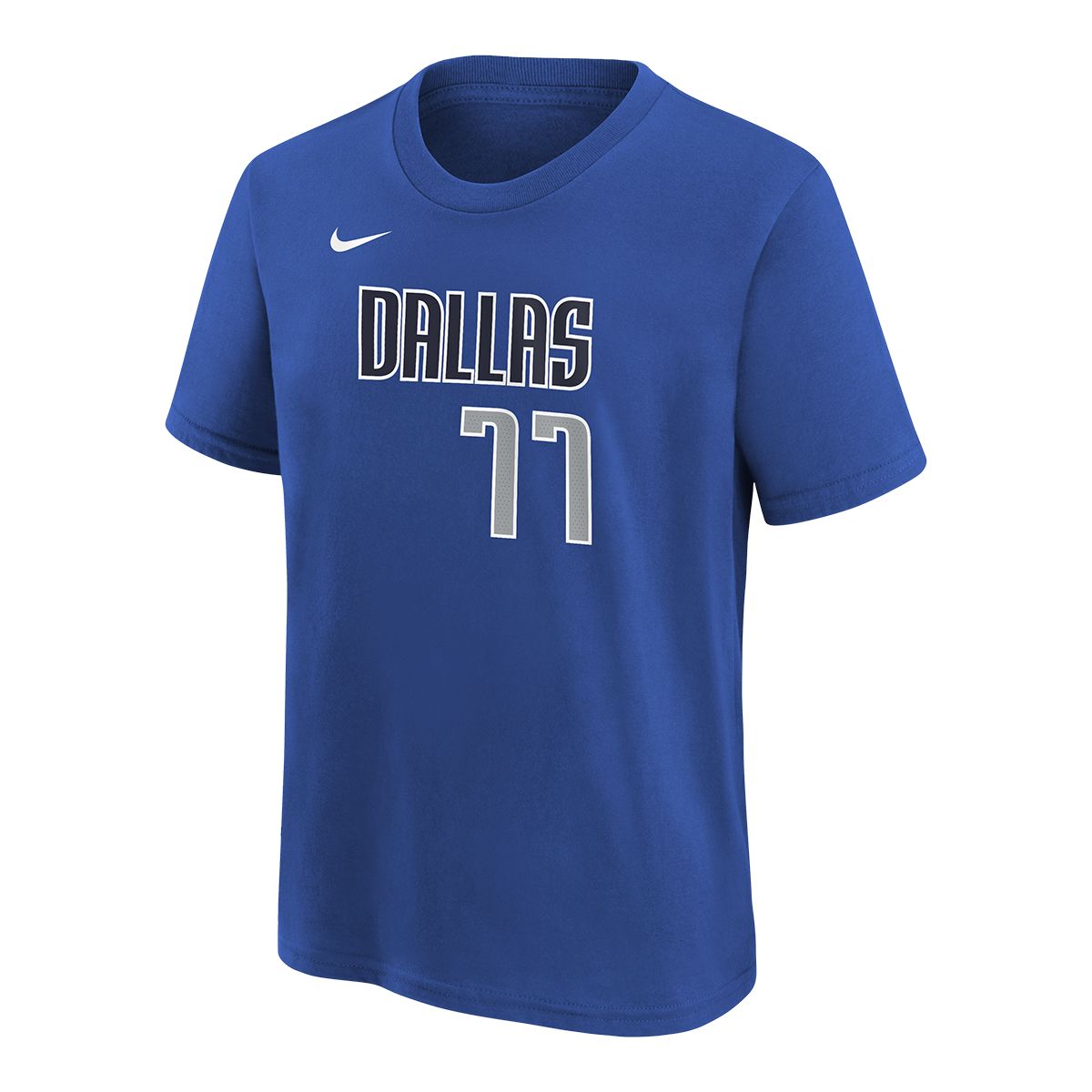 Dallas Mavericks Nike Youth Luka Doncic Icon Player T Shirt