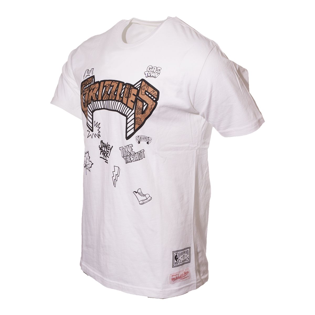 Memphis Grizzlies Mitchell & Ness HWC Extra Doodles T Shirt