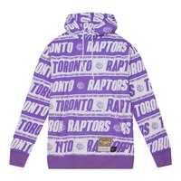 Toronto Raptors Mitchell & Ness HWC Raptors Extra Doodles Hoodie Front_Flat