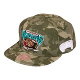 Memphis Grizzlies Hardwood Classics Tonal Snap-Back Cap Front_Angled_Left
