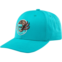 Memphis Grizzlies Hardwood Classics Men's Team Ground 2.0 Strap-Back Cap Front_Three_Fourths_Angled_Left