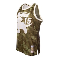 Toronto Raptors Hardwood Classics Men's Carter Flight Jersey Front_Angled_Left
