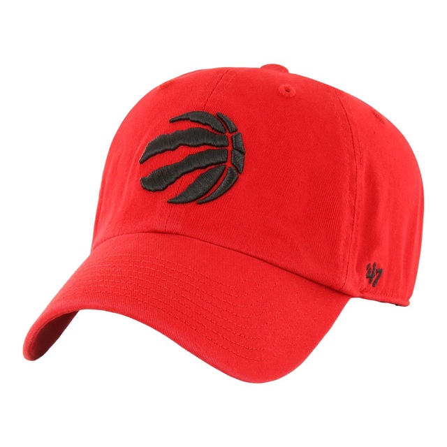 Toronto Raptors 47 Brand Clean Up Cap Front_Angled_Left