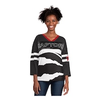 Toronto Raptors Starter Women's Opening Day 3/4 Sleeve Top Front_Flat
