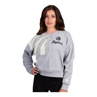 Toronto Raptors Starter Women's Gridiron Fleece Sweatshirt Front_Three_Fourths_Angled_Left
