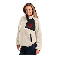 Toronto Raptors G-III Women's Skybox 1/2 Zip Jacket Front_Three_Fourths_Angled_Left