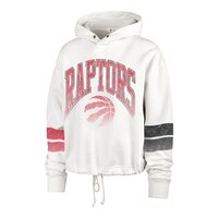 Toronto Raptors 47 Brand Women's Harper Hoodie Front_Angled_Left