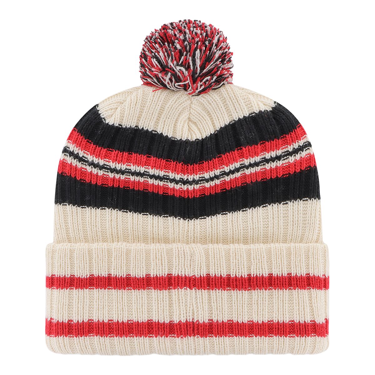 Pittsburgh Steelers '47 Honepatch Pom Knit Hat