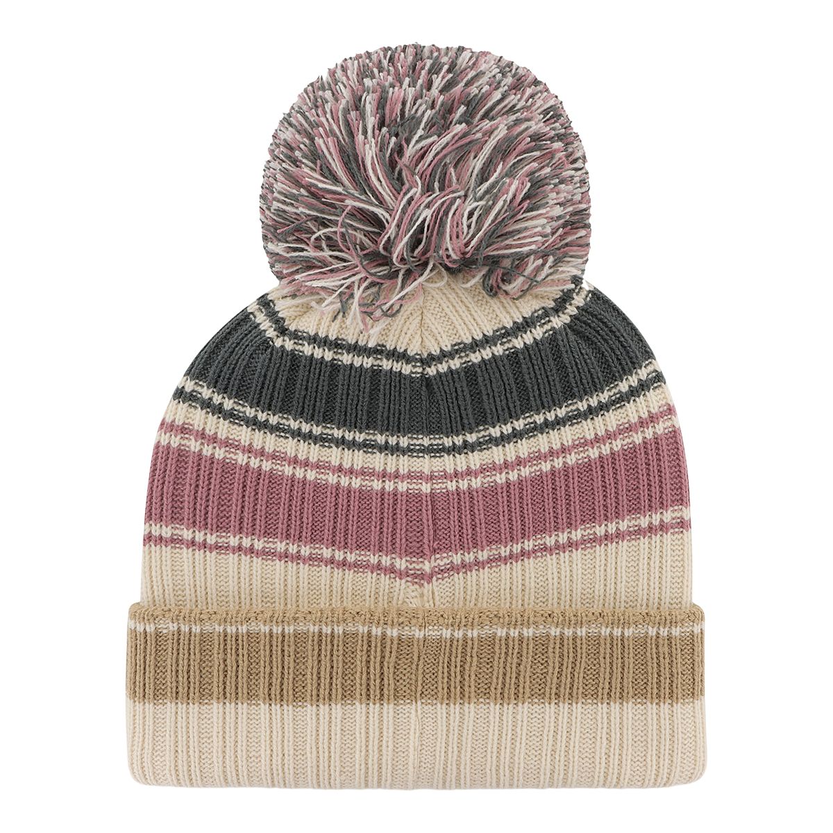 Toronto Raptors 47 Brand Women's Daphne Cuffed Pom Knit Hat