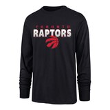 Toronto Raptors 47 Brand 1/2 Drop Long Sleeve Shirt Front_Angled_Left